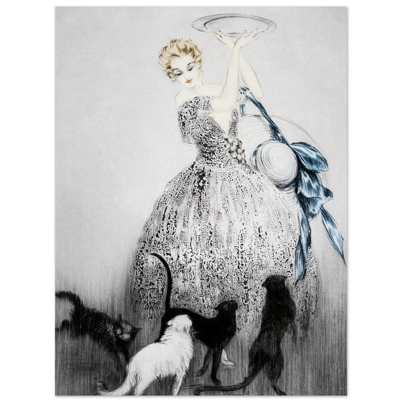 Louis Icart Les Chats (The Cats)