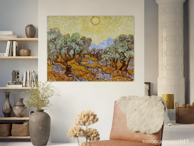 Olive Trees by Vincent Van Gogh