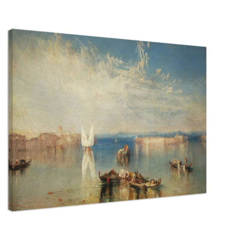 The Campo Santo Venice Italy antique painting by Joseph Mallord William Turner.