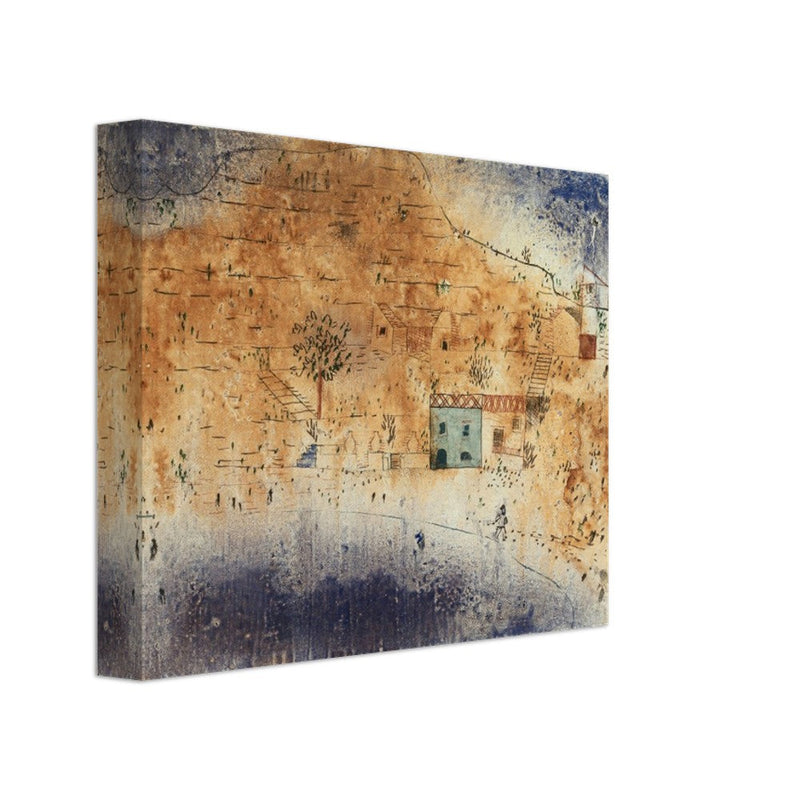 Paul Klee Bay M on Sicily abstract painting.