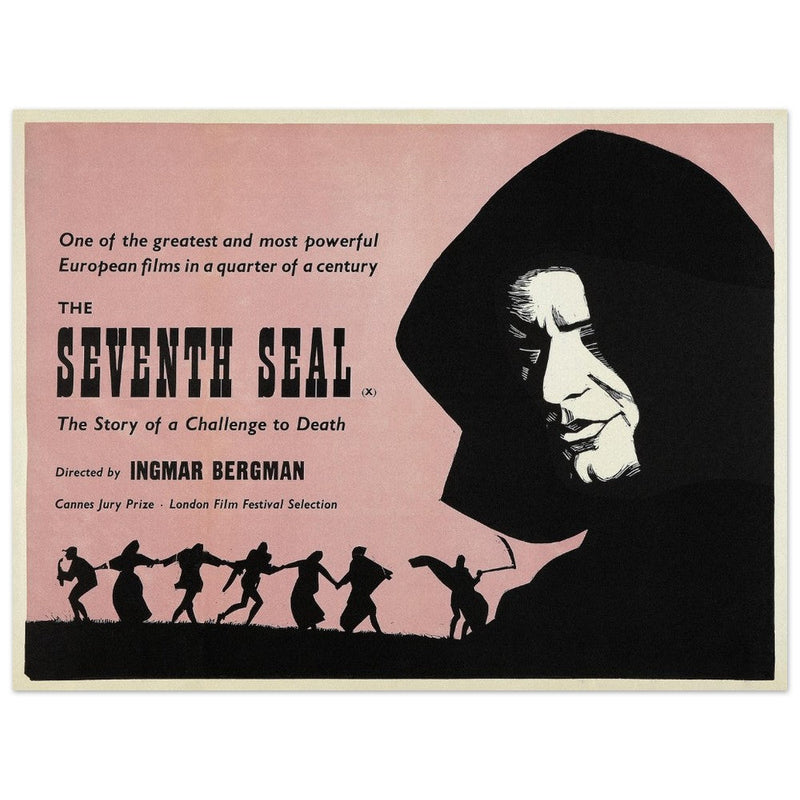 The Seventh Seal movie poster.