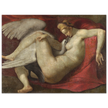 Leda and the Swan after Michelangelo 1530 copy of lost painting.