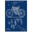 Motorcycle old patent 686284 by Gottschalk