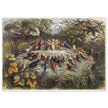 Richard Doyle illustration for Fairyland book. Elf teaching the young birds to sing
