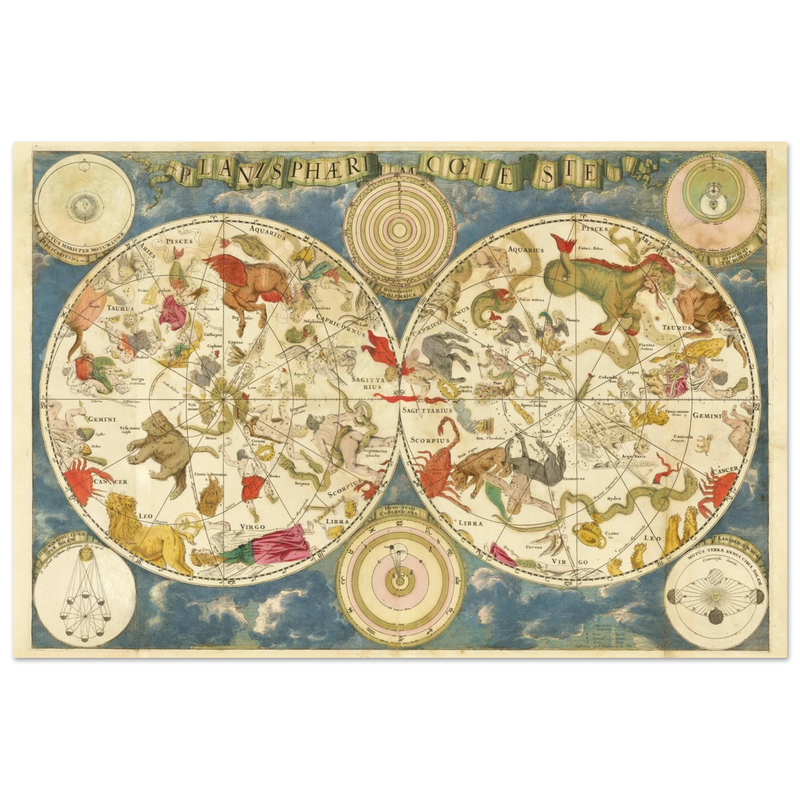 Planisphaerium Coeleste by Frederik de Wit