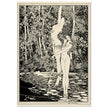 John Austen illustration for Hamlet The death of Ophelia
