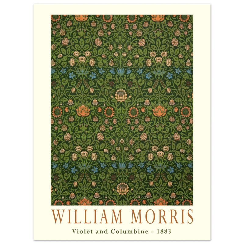 William Morris Violet and Columbine.