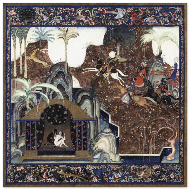 Kay Nielsen One Thousand and One Nights illustration The Tale of the Third Old Man