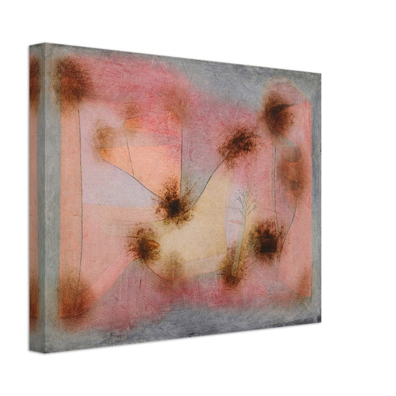 Paul Klee Hardy plants abstract painting.