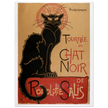 For the nightclub "Tournée du Chat Noir poster reproduction Théophile Steinlen 1896