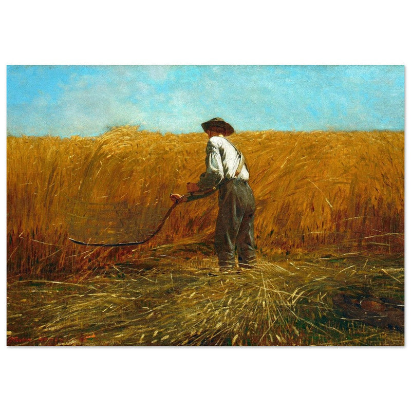 The Veteran in a New Field by Winslow Homer 1865.