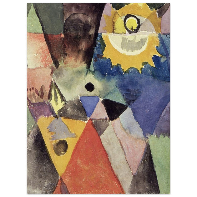 Paul Klee Mit der Gaslampe ( With the Gas Lamp ) 1915
