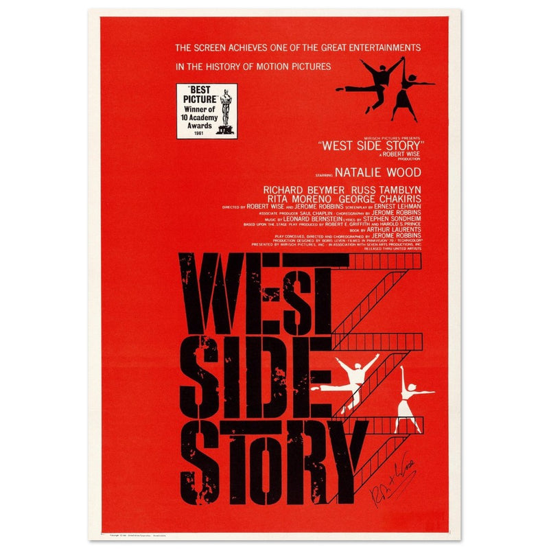 West Side Story movie poster.