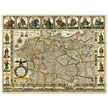 The Holy Roman Empire ancient map by Jan Jansson . Nova Germaniae Descriptio .