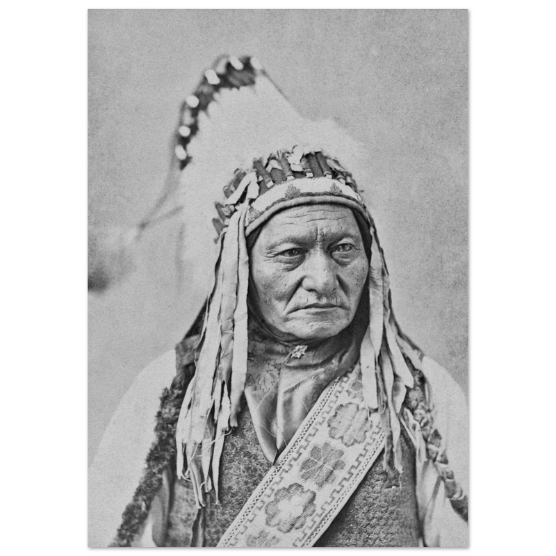 Sitting Bull native american leader.