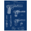Firearm patent by John Moses Browning 1897 .