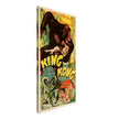 King Kong historic movie canvas reproduction. Wrapped canvas with mirror wrap