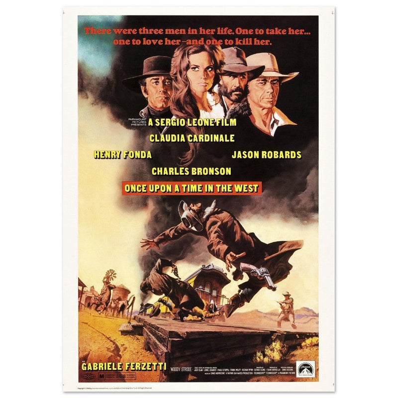 Once Upon A Time In The West movie poster.