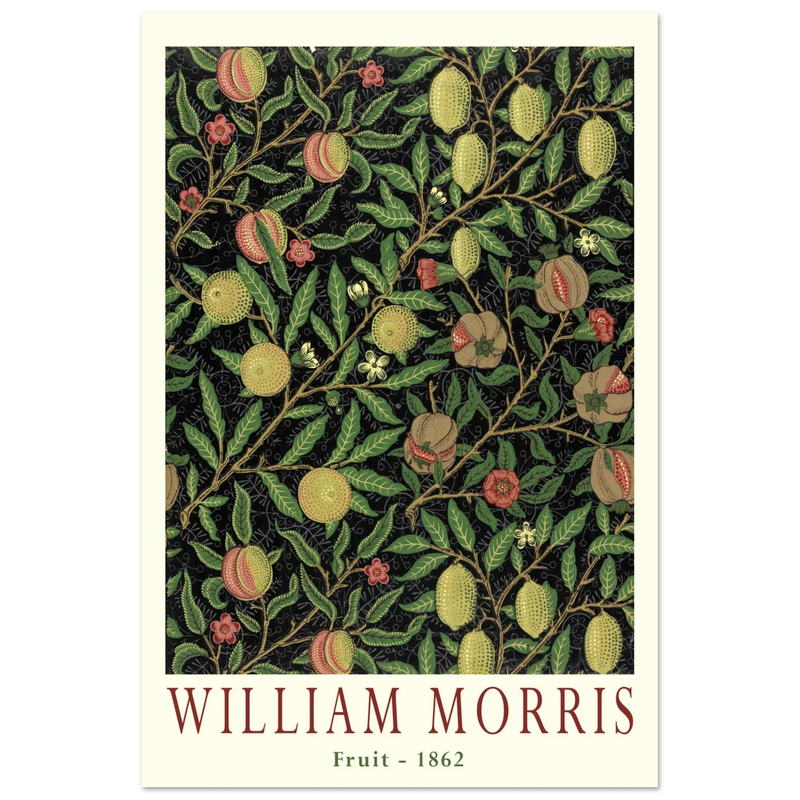 William Morris Fruit  vintage artwork.