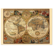 1651 Ancient world map by John Speed