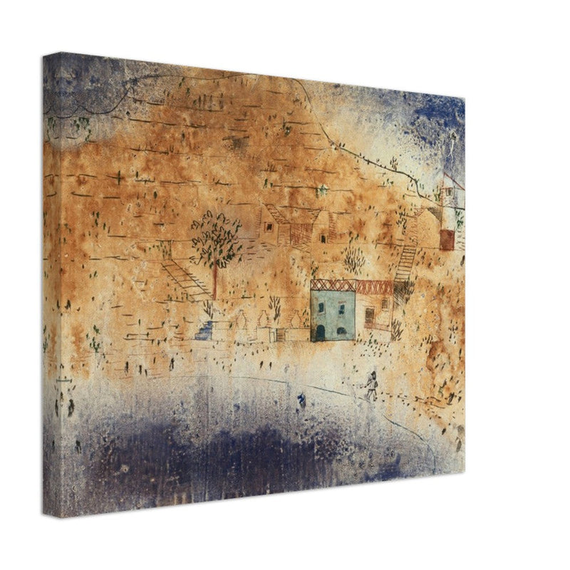 Paul Klee Bay M on Sicily abstract painting.