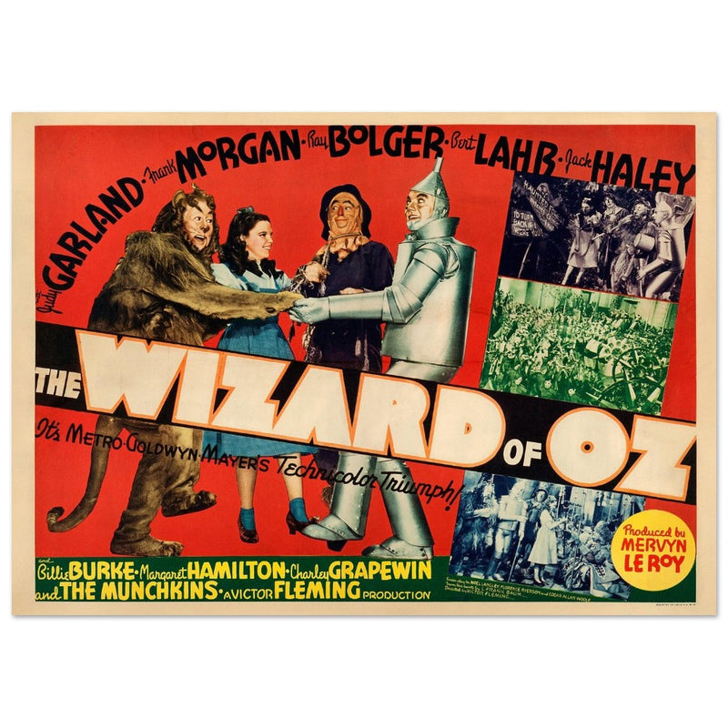 The Wizard of Oz movie poster.