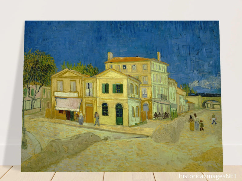 The yellow house The street by Vincent Van Gogh