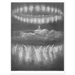 Gustave Dore illustration for The Divine Comedy by Dante Alighieri.  The Sun Glorified Souls. Paradise.