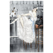 Louis Icart Au Bar - Woman with a Pair of Dogs