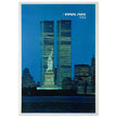 Pan American World Airways (Pan Am) vintage travel poster from the 1970s, promoting the USA.