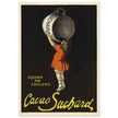 Cacao Suchard vintage advertising poster of 1911 made by Leonetto Cappiello.