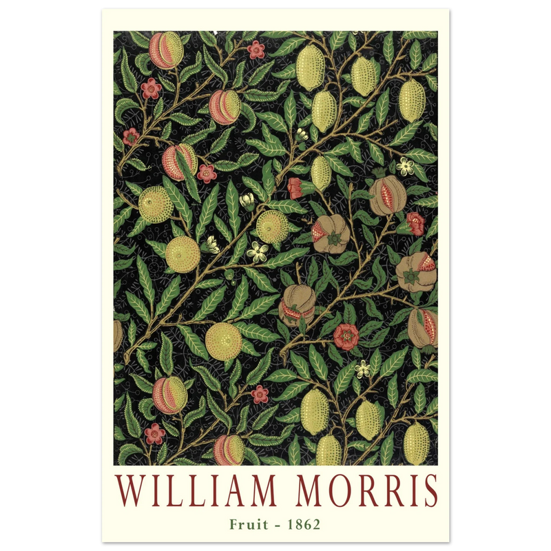 William Morris Fruit  vintage artwork.