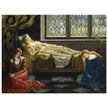 The Sleeping Beauty painting by John Collier.