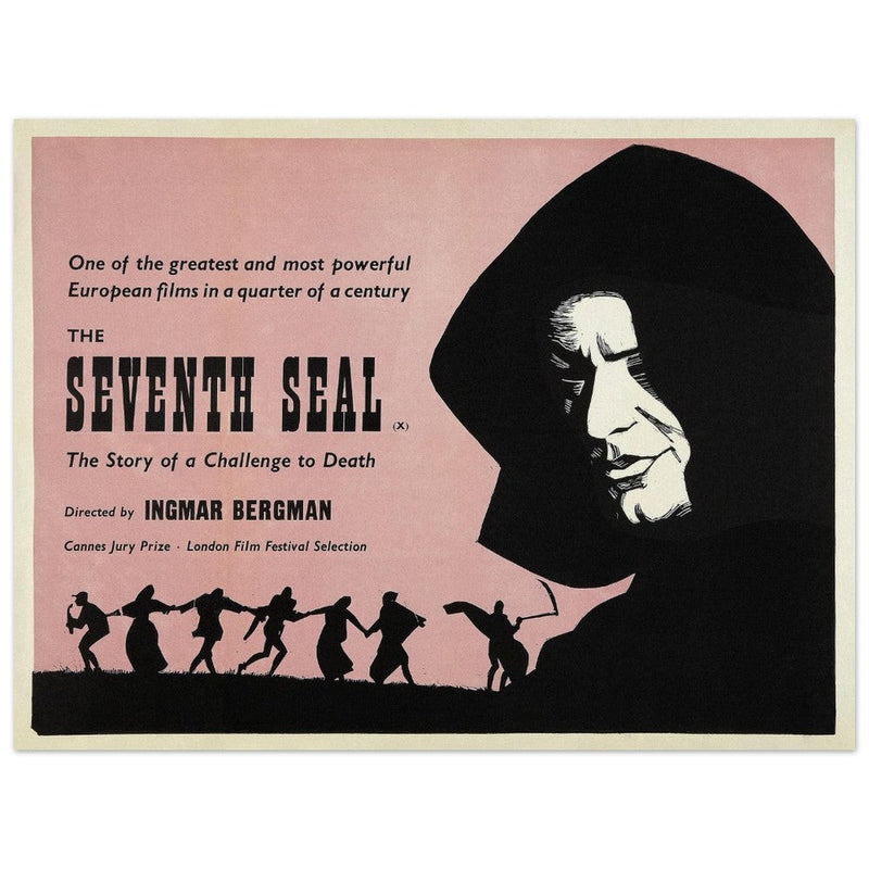 The Seventh Seal movie poster.