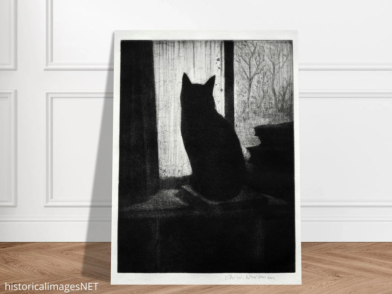 The Cat poster reproduction Author : Cristopher Richard Wynne Nevinson