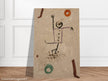 Paul Klee Arie des Tenor Buffo abstract painting.