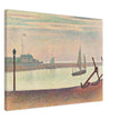 Georges Seurat The Channel at Gravelines, Evening.