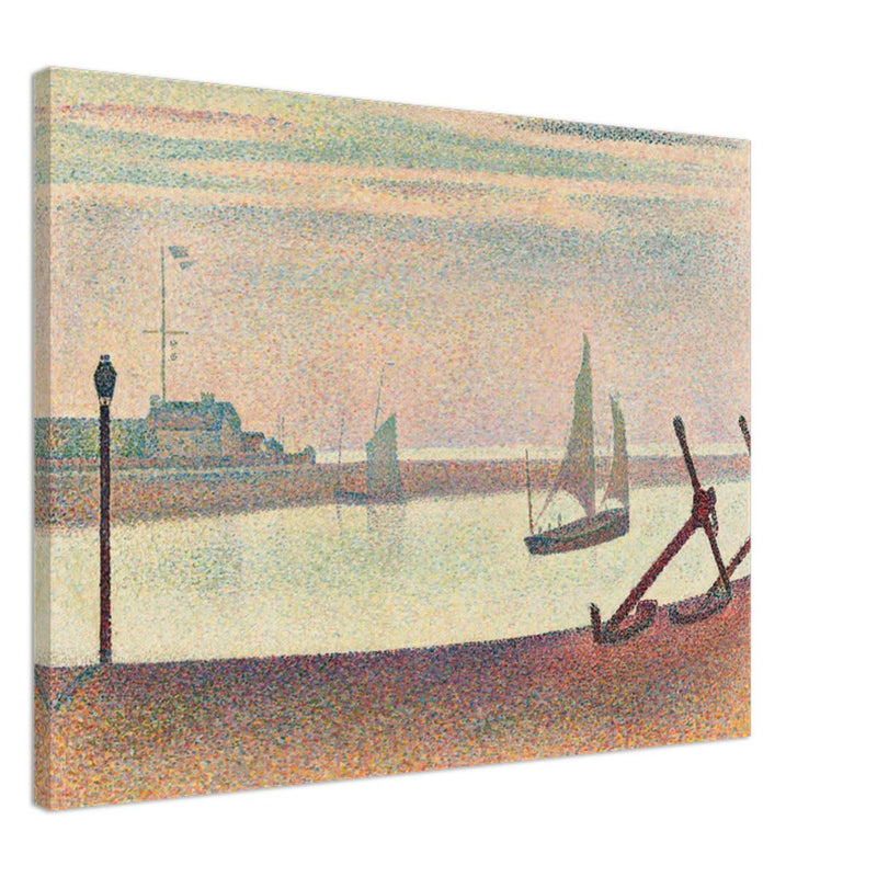 Georges Seurat The Channel at Gravelines, Evening.