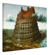 The Tower of Babel by Pieter Bruegel the Elder 1568. Old painting reproduction