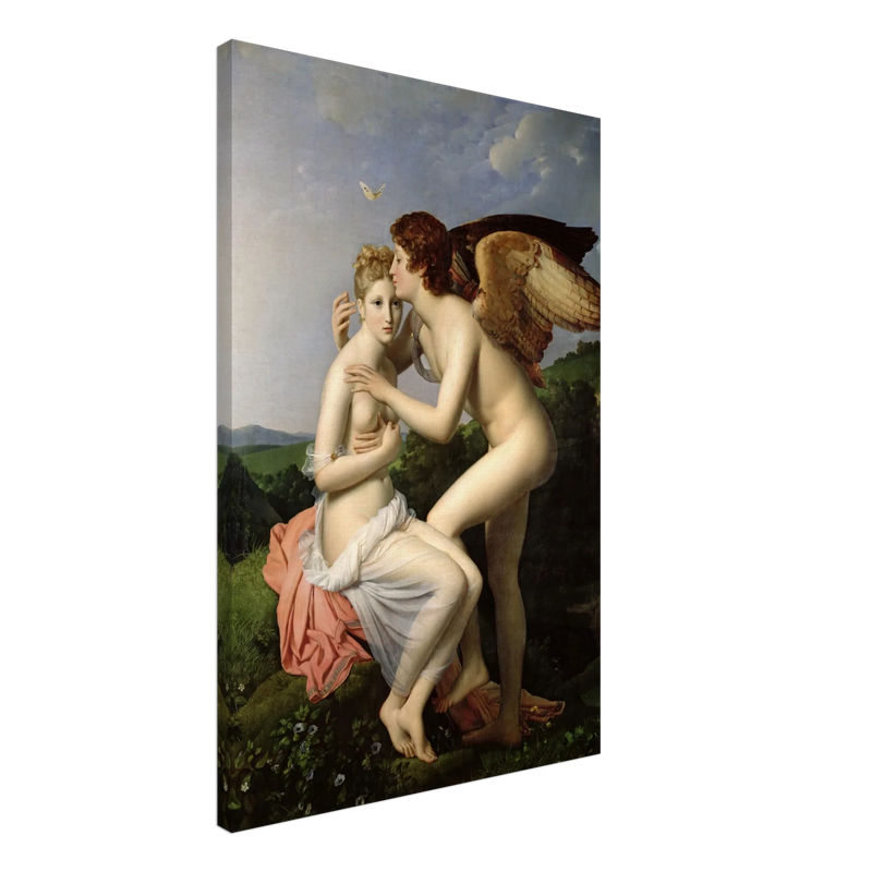 Psyche and Cupid, also known as Psyche receiving Cupid's first kiss by Francois Gerard 1798.