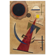 Wassili Kandisnky Rot in Spitzform 1925 print
