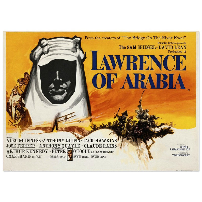 Lawrence of Arabia movie poster.