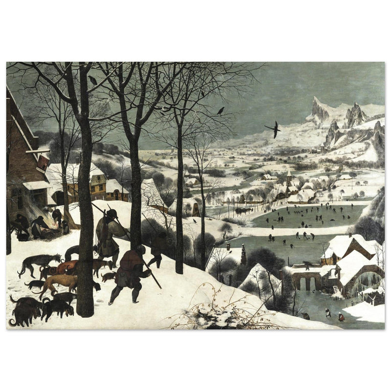 Hunters in the Snow painting by Pieter Bruegel.