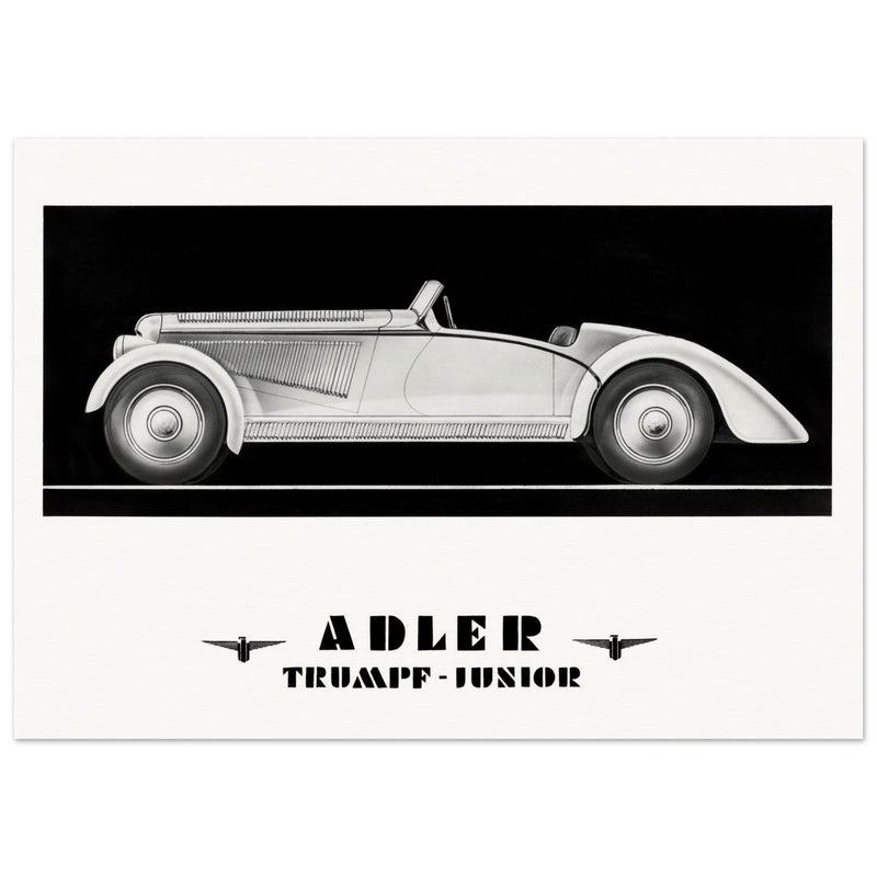 Adler Trumpf Junior Sport roadster vintage car