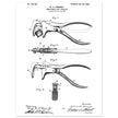 Vintage Adjustable Nut Cracker patent by William H. Edwards.