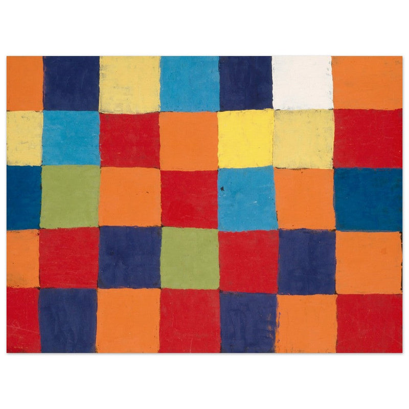 Paul Klee Colour Table Qu 1 1930