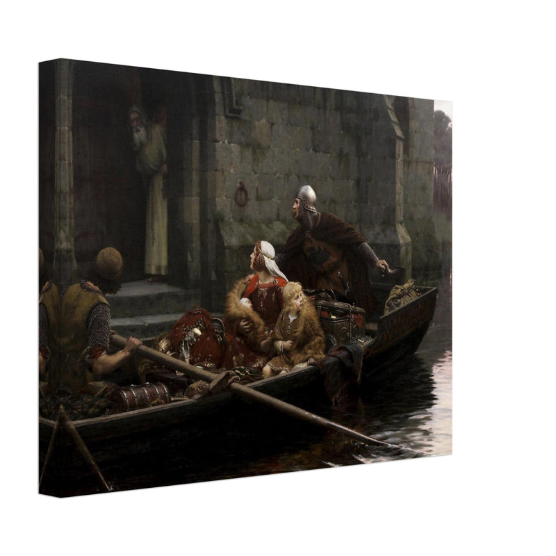 Edmund Blair Leighton painting In Time of Peril