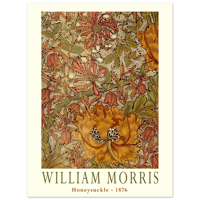 William Morris Honeysuckle 1876.