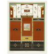 Architecture and mural paintings in Pompeii illustrated by G de Simone , project by Fausto and Felice Niccolini.
