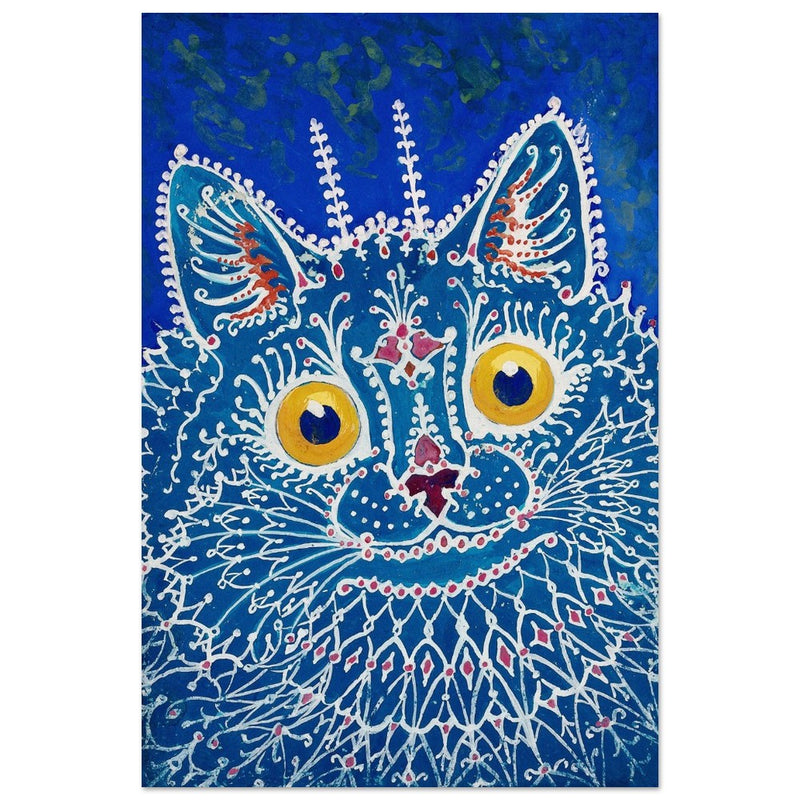 Cat Gouache by Louis Wain.
